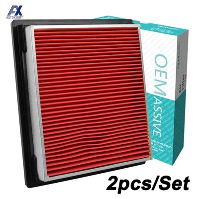 2PCS CARS ENGINE AIR FILTER CAR PARTS 16546-JK20A FOR NISSAN INFINIT~27248