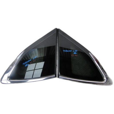 Стекло кузовная задняя hyundai tucson iii хром фото №1