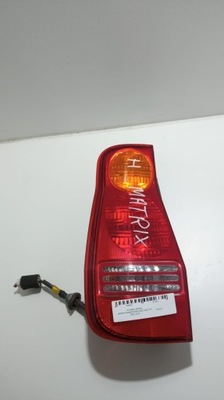 Лампа задня ліва hyundai matrix 2003r фото №1