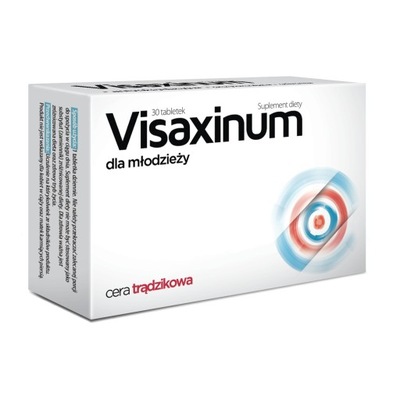 Visaxinum 60 tabletek Na Trądzik OCZYSZCZANIE