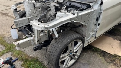 Bmw f20 f21 f22 f31 f34 f36 f30 f32 четверть левая подкрылок лонжерон фото №1