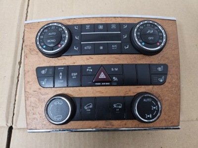 Панель кондиціонера mercedes gl w164 x164 a2518703890 фото №1