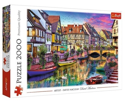 PUZZLE 2000 COLMAR, FRANCJA TREFL, TREFL