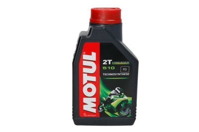 МАСЛО SILNIKOWY 2T MOTUL 510 1L 2T, API TC JASO FD PÓŁSYNTETYCZNY