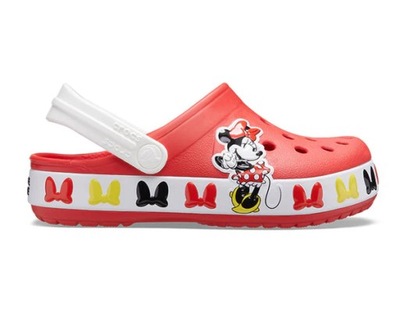 Klapki Crocs Disney Minnie Mouse Czerwone 32,5 J1