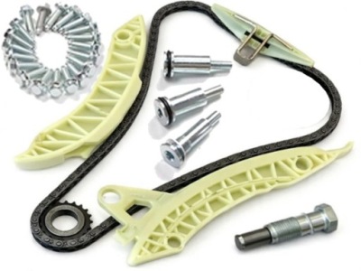 КОМПЛЕКТ ЦЕПИ РАСПРЕДЕЛИТЕЛЯ ГРМ МИНИ R55 R56 R57 R58 R59 R60 R61 1.6 