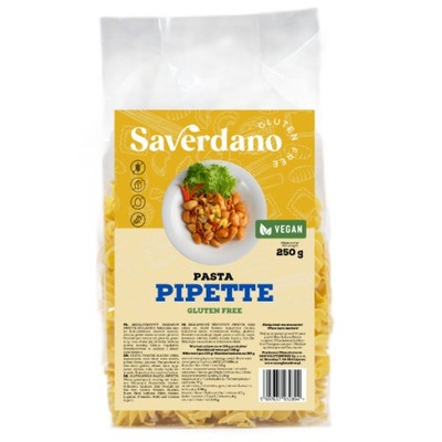 Pasta pipette kolanko gluten-free Saverdano 250g