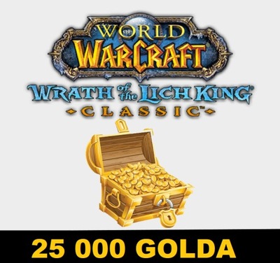 WOW WOTLK CLASSIC GEHENNAS 25000 GOLDA ZŁOTA HORDE HORDA