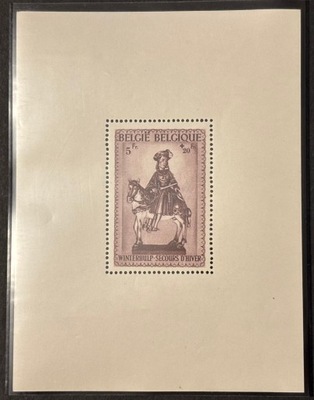 BELGIA, 1942 ROK, Mi. BLOK 16 **