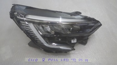 Лампа права перед renault clio v 5 full led 260104922r фото №1