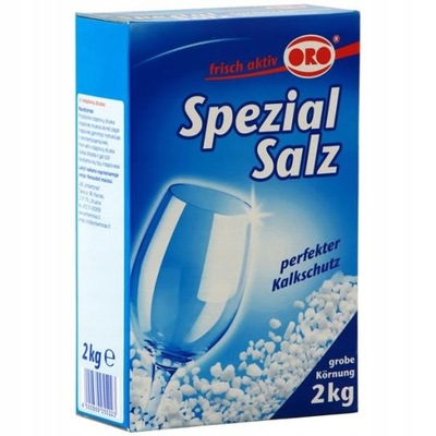Sól ochronna do zmywarki 2 kg Bez Zacieków DE ORO