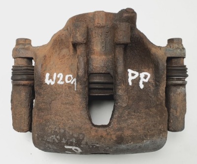 Суппорт тормозной правый перед mercedes w201 1.8 фото №1