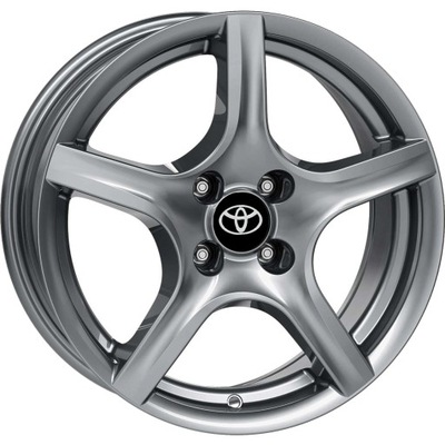 NEW ALLOY WHEELS (TITANIUM) MAKE ALUTEC-TOYOTA 15