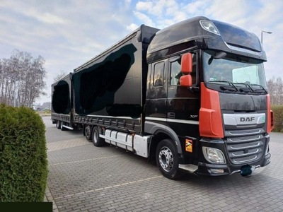 DAF XF 480 SUPER SPACE CAB / ZESTAW TANDEM 120 M3 / SSC / ACC / EURO 6