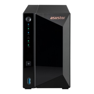 NAS Asustor AS3302T v2; Tower; 2x (3.5" SATA HDD/ 2.5" SSD); Rea