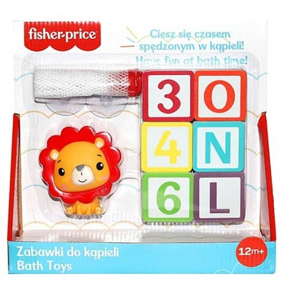 Fisher Price Literki i cyferki do kąpieli