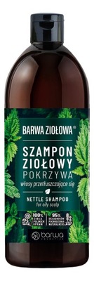 Barwa Ziołowa Szampon do włosów Pokrzywowy 480 ml