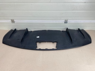 Накладка защита pod бампер задняя молдинг спойлер спойлер tesla model x фото №1