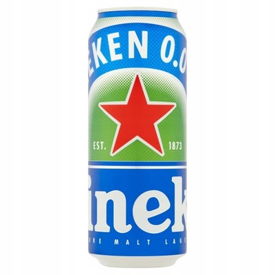 Piwo bezalkoholowe Heineken jasne 500 ml