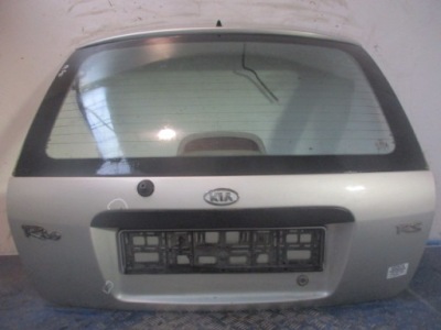 Kia rio i kombi задняя стекло крышка багажника багажника c1 light silver фото №1