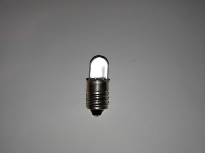 Żarówka LED E10 Biała