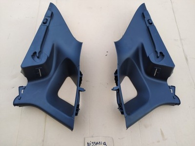 Nissan qashqai j11 обивка пластик багажника 18r фото №1