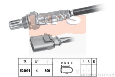 ЗОНД ЛЯМБДА AUDI A1 1,4 TFSI - 1-998-199