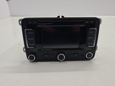 VW TOURAN I 1T0 РЕСТАЙЛ РАДИО CD НАВИГАЦИЯ GPS 3C0035270