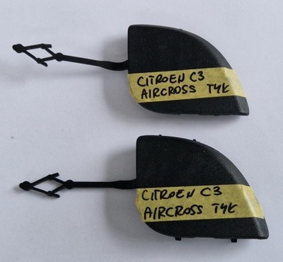 Заглушка фаркоп бампера задняя citroen c3 aircross 13489731 фото №1