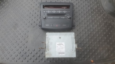 Панель управление радио 4007 c-crosser mitsubishi outlander ii lift радио фото №1