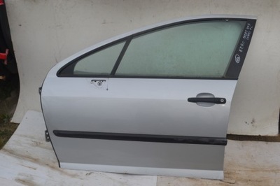 Дверь передние левая перед левый peugeot 407 ezrc фото №1