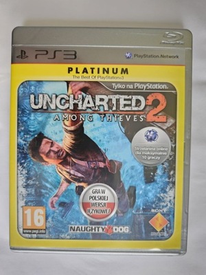 Uncharted 2: Pośród Złodzie PS3 among thieves PL