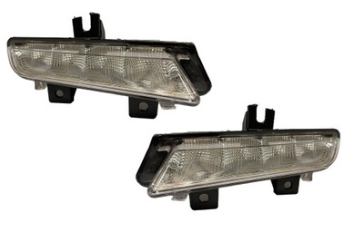 Свет led drl renault captur левый clio iv комплект фото №1