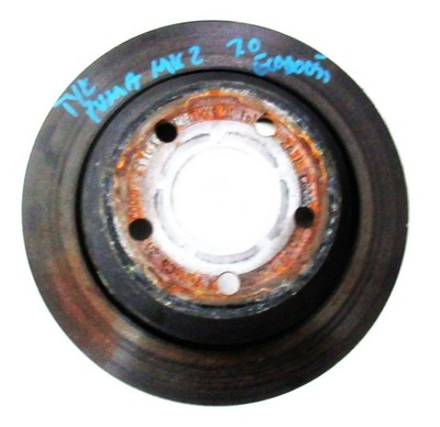 Ford puma mk2 st-line диск гальмівна задня задня фото №1