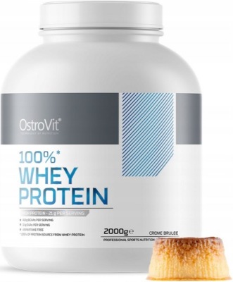 OstroVit 100% Whey Protein 2000 g BIAŁKO WPC