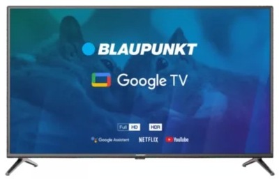 TELEWIZOR LED lcd BLAUPUNKT 40FBG5000S Google TV smart wifi lan