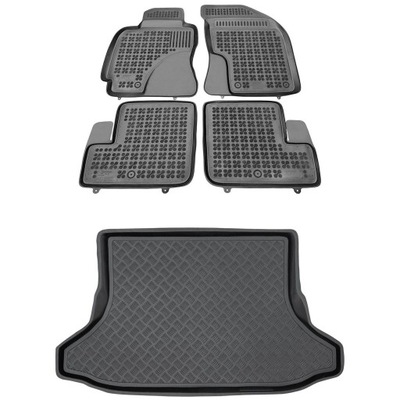 SET MATS I MAT TOYOTA RAV4 II 2000-2003 FRONT LIFTINGIEM 5 DOOR  