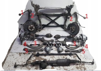 Рычаг перед gora dol audi a5 lift 8t 2.0tdi фото №1