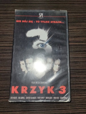 KRZYK 3 KASETA WIDEO VHS - DAVID ARQUETTE