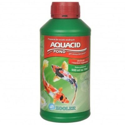 ZOOLEK AQUACID POND obniża wartości pH/KH 500ml