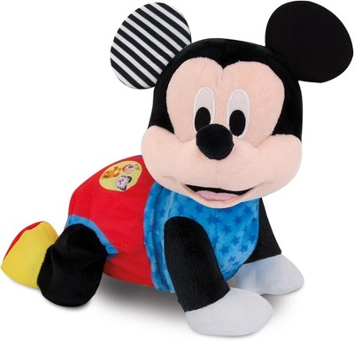 Disney Baby Mickey Crabbel ze mną - przytulna zabawka edukacyjna dla