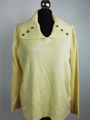 Żółty sweter rozmiar 42-44