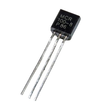 Tyrystor MCR100-8 TO92 800mA 600V