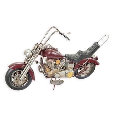 Kultowy Motor Chopper Motocykl Hobby Kolekcjoner 43 cm