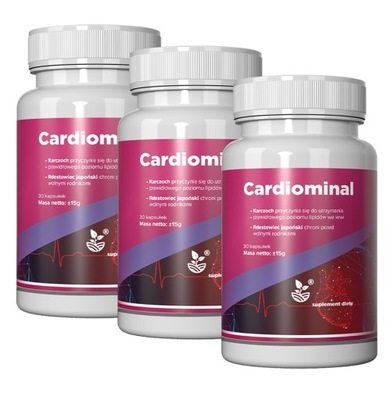 Cardiominal - 90 Kapsułek (3 x 30 Kapsułek) - 3 Dawki