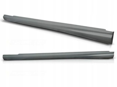 Пороги mercedes w211 02-06 amg style фото №1