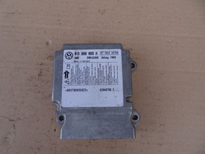 Skoda octavia ii модуль датчик подушек подушка безопасности фото №1