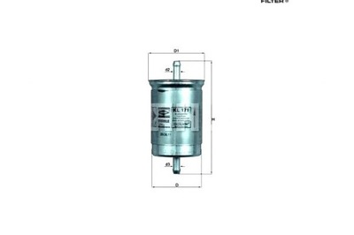 Knecht фильтр топлива bmw 5 e12 ford focus c-max m фото №1