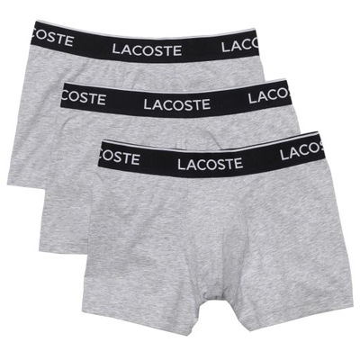 męskie bokserki Lacoste 3-Pack 5H3389-CCA M