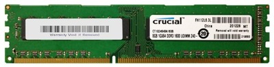 PAMIĘĆ RAM CRUCIAL 8GB DDR3 1600MHZ CT102464BA160B